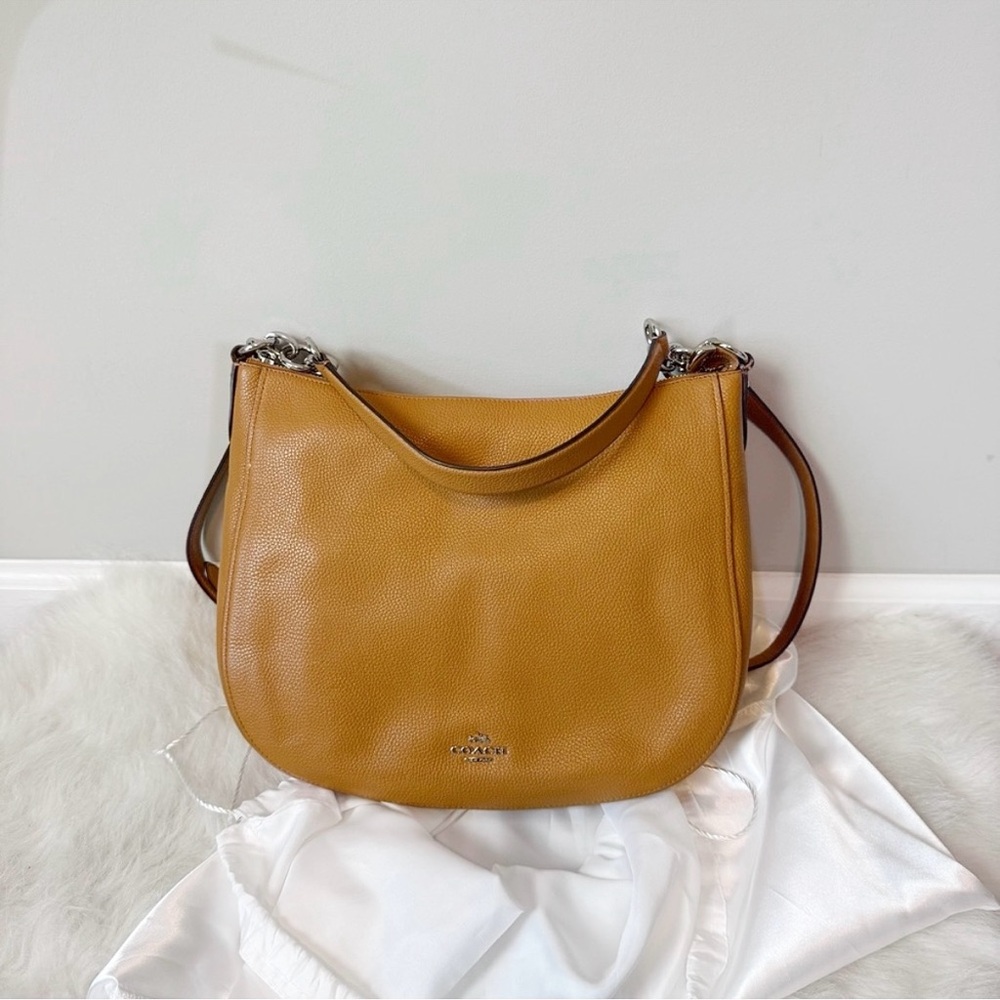 Coach Crossbody Leather Messenger Crossbody Bag